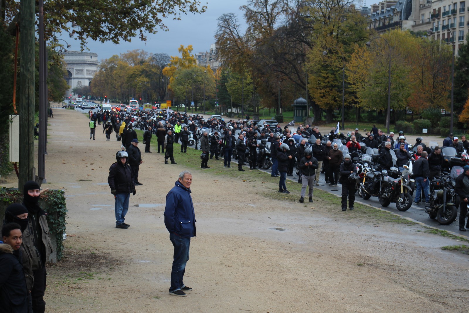 Manifestation anti CT à Paris