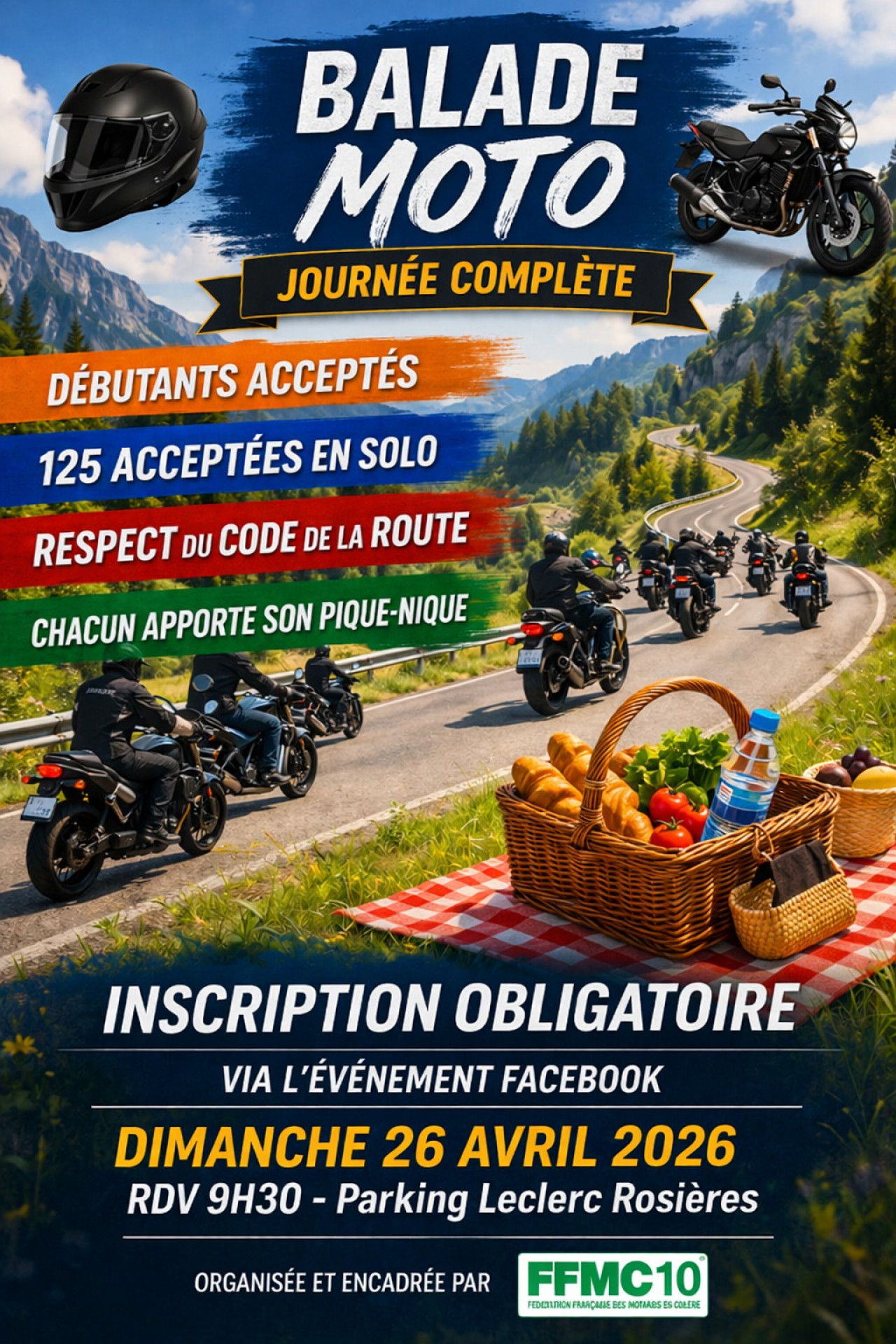 Balade moto de 24 avril 2026